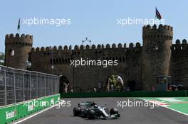 Valtteri Bottas (FIN) Mercedes AMG F1 W08. 23.06.2017. Formula 1 World Championship, Rd 8, Azerbaijan Grand Prix, Baku Street Circuit, Azerbaijan, Practice Day.