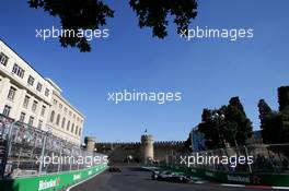 Valtteri Bottas (FIN) Mercedes AMG F1 W08. 25.06.2017. Formula 1 World Championship, Rd 8, Azerbaijan Grand Prix, Baku Street Circuit, Azerbaijan, Race Day.