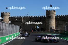 Daniil Kvyat (RUS) Scuderia Toro Rosso STR12. 25.06.2017. Formula 1 World Championship, Rd 8, Azerbaijan Grand Prix, Baku Street Circuit, Azerbaijan, Race Day.