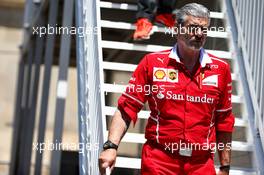 Maurizio Arrivabene (ITA) Ferrari Team Principal. 24.06.2017. Formula 1 World Championship, Rd 8, Azerbaijan Grand Prix, Baku Street Circuit, Azerbaijan, Qualifying Day.