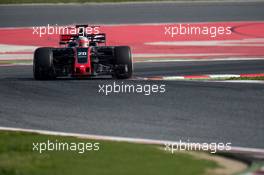 Kevin Magnussen (DEN) Haas VF-17. 27.02.2017. Formula One Testing, Day One, Barcelona, Spain. Monday.