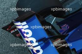 Scuderia Toro Rosso STR12 rear suspension detail. 26.02.2017. Formula One Testing, Preparations, Barcelona, Spain. Sunday.