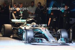 Valtteri Bottas (FIN) Mercedes AMG F1 W08. 27.02.2017. Formula One Testing, Day One, Barcelona, Spain. Monday.