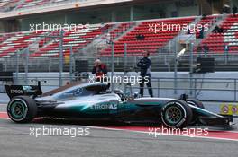 Valtteri Bottas (FIN) Mercedes AMG F1 W08. 27.02.2017. Formula One Testing, Day One, Barcelona, Spain. Monday.