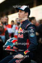 Daniil Kvyat (RUS) Scuderia Toro Rosso. 26.02.2017. Formula One Testing, Preparations, Barcelona, Spain. Sunday.