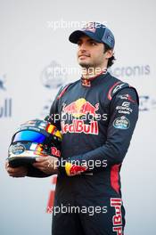 Carlos Sainz Jr (ESP) Scuderia Toro Rosso. 26.02.2017. Formula One Testing, Preparations, Barcelona, Spain. Sunday.