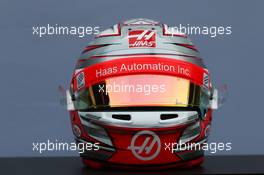 The helmet of Kevin Magnussen (DEN) Haas F1 Team. 27.02.2017. Formula One Testing, Day One, Barcelona, Spain. Monday.