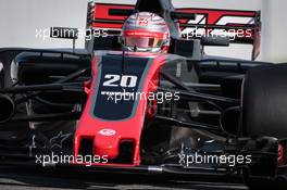 Kevin Magnussen (DEN) Haas VF-17. 27.02.2017. Formula One Testing, Day One, Barcelona, Spain. Monday.