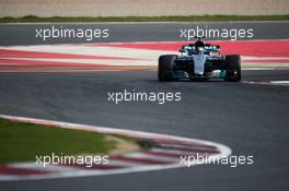 Valtteri Bottas (FIN) Mercedes AMG F1 W08. 27.02.2017. Formula One Testing, Day One, Barcelona, Spain. Monday.