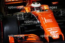 Stoffel Vandoorne (BEL) McLaren MCL32. 28.02.2017. Formula One Testing, Day Two, Barcelona, Spain. Tuesday.