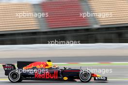 Max Verstappen (NLD) Red Bull Racing  28.02.2017. Formula One Testing, Day Two, Barcelona, Spain. Tuesday.