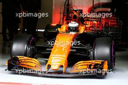 Fernando Alonso (ESP) McLaren MCL32. 01.03.2017. Formula One Testing, Day Three, Barcelona, Spain. Wednesday.