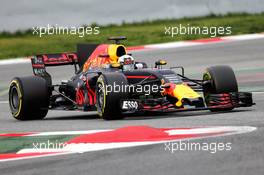 Daniel Ricciardo (AUS) Red Bull Racing RB13. 01.03.2017. Formula One Testing, Day Three, Barcelona, Spain. Wednesday.