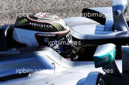 Valtteri Bottas (FIN) Mercedes AMG F1 W08. 10.03.2017. Formula One Testing, Day Four, Barcelona, Spain. Friday.