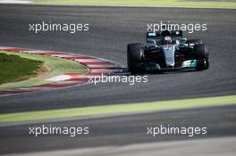 Valtteri Bottas (FIN) Mercedes AMG F1 W08. 10.03.2017. Formula One Testing, Day Four, Barcelona, Spain. Friday.