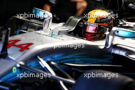 Lewis Hamilton (GBR) Mercedes AMG F1 W08. 10.03.2017. Formula One Testing, Day Four, Barcelona, Spain. Friday.