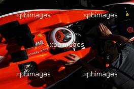 Stoffel Vandoorne (BEL) McLaren MCL32. 09.03.2017. Formula One Testing, Day Three, Barcelona, Spain. Thursday.