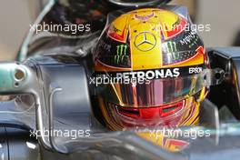 Lewis Hamilton (GBR) Mercedes AMG F1   09.03.2017. Formula One Testing, Day Three, Barcelona, Spain. Thursday.