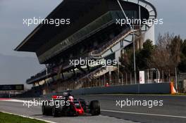 Kevin Magnussen (DEN) Haas VF-17. 09.03.2017. Formula One Testing, Day Three, Barcelona, Spain. Thursday.