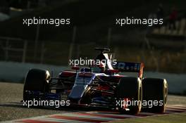 Daniil Kvyat (RUS) Scuderia Toro Rosso STR12. 09.03.2017. Formula One Testing, Day Three, Barcelona, Spain. Thursday.