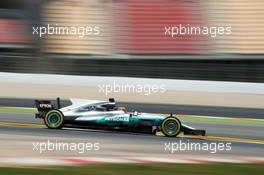 Lewis Hamilton (GBR) Mercedes AMG F1 W08. 08.03.2017. Formula One Testing, Day Two, Barcelona, Spain. Wednesday.