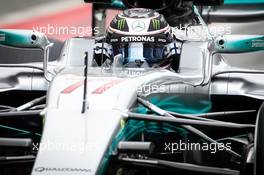 Valtteri Bottas (FIN) Mercedes AMG F1 W08. 08.03.2017. Formula One Testing, Day Two, Barcelona, Spain. Wednesday.