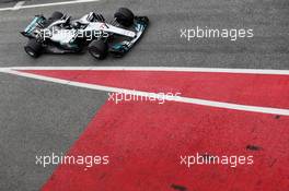 Valtteri Bottas (FIN) Mercedes AMG F1 W08. 08.03.2017. Formula One Testing, Day Two, Barcelona, Spain. Wednesday.