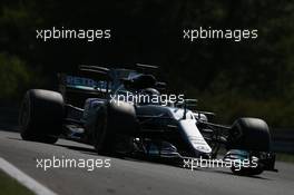 Valtteri Bottas (FIN) Mercedes AMG F1 W08. 01.08.2017. Formula 1 Testing, Budapest, Hungary.