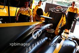 Nicholas Latifi (CDN) Renault Sport F1 Team RS17 Test Driver. 01.08.2017. Formula 1 Testing, Budapest, Hungary.