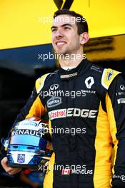 Nicholas Latifi (CDN) Renault Sport F1 Team Test Driver. 01.08.2017. Formula 1 Testing, Budapest, Hungary.