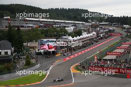 Lewis Hamilton (GBR) Mercedes AMG F1 W08. 25.08.2017. Formula 1 World Championship, Rd 12, Belgian Grand Prix, Spa Francorchamps, Belgium, Practice Day.