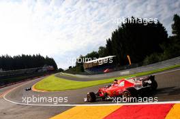 Kimi Raikkonen (FIN) Ferrari SF70H. 25.08.2017. Formula 1 World Championship, Rd 12, Belgian Grand Prix, Spa Francorchamps, Belgium, Practice Day.