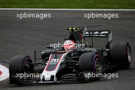 Kevin Magnussen (DEN) Haas VF-17. 25.08.2017. Formula 1 World Championship, Rd 12, Belgian Grand Prix, Spa Francorchamps, Belgium, Practice Day.