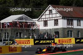 Daniel Ricciardo (AUS) Red Bull Racing RB13. 25.08.2017. Formula 1 World Championship, Rd 12, Belgian Grand Prix, Spa Francorchamps, Belgium, Practice Day.