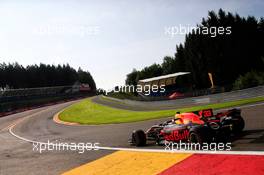 Max Verstappen (NLD) Red Bull Racing RB13. 25.08.2017. Formula 1 World Championship, Rd 12, Belgian Grand Prix, Spa Francorchamps, Belgium, Practice Day.