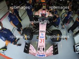 Esteban Ocon (FRA) Sahara Force India F1 VJM10. 25.08.2017. Formula 1 World Championship, Rd 12, Belgian Grand Prix, Spa Francorchamps, Belgium, Practice Day.