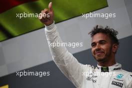 Lewis Hamilton (GBR) Mercedes AMG F1 W08. 27.08.2017. Formula 1 World Championship, Rd 12, Belgian Grand Prix, Spa Francorchamps, Belgium, Race Day.