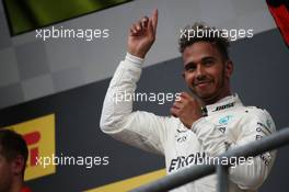 Lewis Hamilton (GBR) Mercedes AMG F1 W08. 27.08.2017. Formula 1 World Championship, Rd 12, Belgian Grand Prix, Spa Francorchamps, Belgium, Race Day.