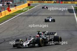 Kevin Magnussen (DEN) Haas VF-17. 27.08.2017. Formula 1 World Championship, Rd 12, Belgian Grand Prix, Spa Francorchamps, Belgium, Race Day.