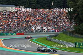 Lewis Hamilton (GBR) Mercedes AMG F1 W08. 27.08.2017. Formula 1 World Championship, Rd 12, Belgian Grand Prix, Spa Francorchamps, Belgium, Race Day.