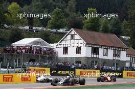 Kevin Magnussen (DEN) Haas VF-17. 27.08.2017. Formula 1 World Championship, Rd 12, Belgian Grand Prix, Spa Francorchamps, Belgium, Race Day.