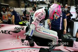 Esteban Ocon (FRA) Sahara Force India F1 VJM10. 26.08.2017. Formula 1 World Championship, Rd 12, Belgian Grand Prix, Spa Francorchamps, Belgium, Qualifying Day.