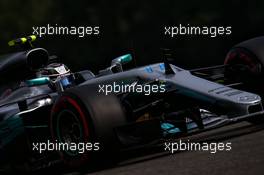 Valtteri Bottas (FIN) Mercedes AMG F1 W08. 26.08.2017. Formula 1 World Championship, Rd 12, Belgian Grand Prix, Spa Francorchamps, Belgium, Qualifying Day.