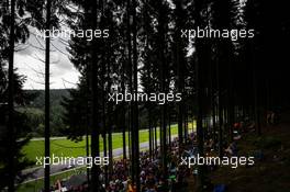 Carlos Sainz Jr (ESP) Scuderia Toro Rosso STR12. 26.08.2017. Formula 1 World Championship, Rd 12, Belgian Grand Prix, Spa Francorchamps, Belgium, Qualifying Day.