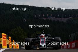 Kevin Magnussen (DEN) Haas VF-17. 26.08.2017. Formula 1 World Championship, Rd 12, Belgian Grand Prix, Spa Francorchamps, Belgium, Qualifying Day.