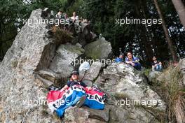 Fans. 26.08.2017. Formula 1 World Championship, Rd 12, Belgian Grand Prix, Spa Francorchamps, Belgium, Qualifying Day.