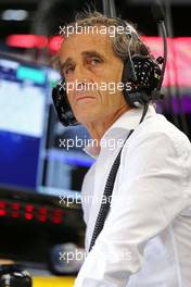 Alain Prost (FRA) 26.08.2017. Formula 1 World Championship, Rd 12, Belgian Grand Prix, Spa Francorchamps, Belgium, Qualifying Day.