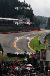 Daniil Kvyat (RUS) Scuderia Toro Rosso STR12. 26.08.2017. Formula 1 World Championship, Rd 12, Belgian Grand Prix, Spa Francorchamps, Belgium, Qualifying Day.