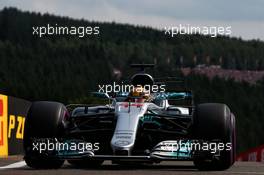 Lewis Hamilton (GBR) Mercedes AMG F1 W08. 26.08.2017. Formula 1 World Championship, Rd 12, Belgian Grand Prix, Spa Francorchamps, Belgium, Qualifying Day.