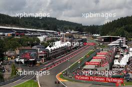 Daniel Ricciardo (AUS) Red Bull Racing RB13. 26.08.2017. Formula 1 World Championship, Rd 12, Belgian Grand Prix, Spa Francorchamps, Belgium, Qualifying Day.